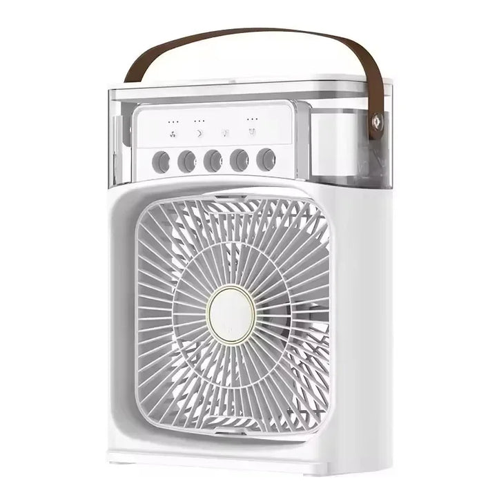 3-in-1 Portable Air Cooler, Humidifier & LED Night Light