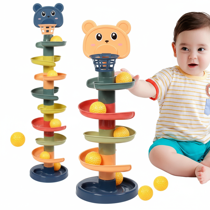 Rolling Ball Stacking Tower